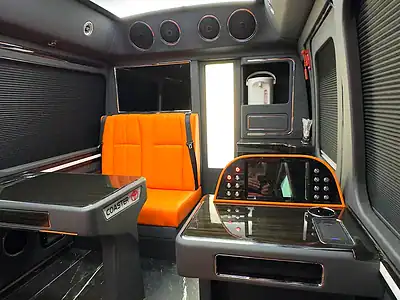2025 Toyota Coaster Other 6 Cylinders Engine Black Orange Van MT GCC Specs