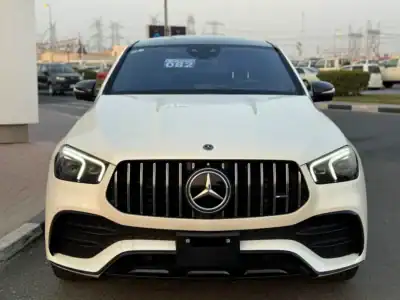 2020 Mercedes-Benz GLE-Class GLE 53 6 Cylinders Engine White Black Coupe