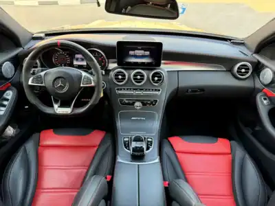 2017 Mercedes-Benz C-Class AMG C 63 S 4MATIC+ 8 Cylinders Black Red Sedan