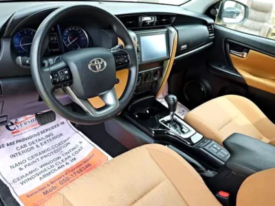 2022 Toyota Fortuner EXR 4 Cylinders Engine White Brown SUV GCC Specs