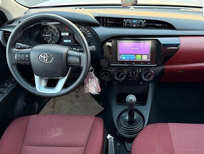 2025 Toyota Hilux GL 2 2.4L 4 Cylinders Engine AWD White Red GCC Specs