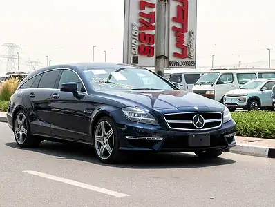 2013 Mercedes-Benz CLS-Class CLS 63 AMG 8 Cylinder Engine Blue Black
