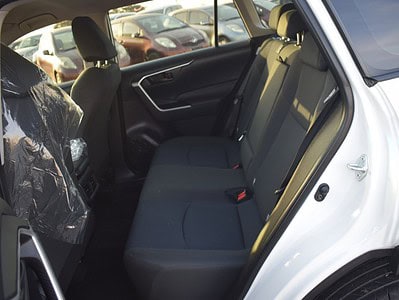 2019 Toyota Rav 4 2.5L 4 Cylinder Engine White Black SUV AT