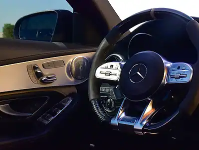 2020 Mercedes-Benz C-Class C63 S AMG 8 Cylinder Engine Black Sedan AT