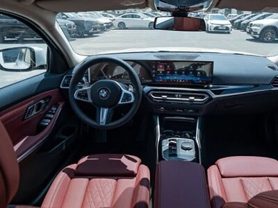 2024 BMW BMW B3 3.0L Twin-Turbocharged Inline-6 White Red Sedan