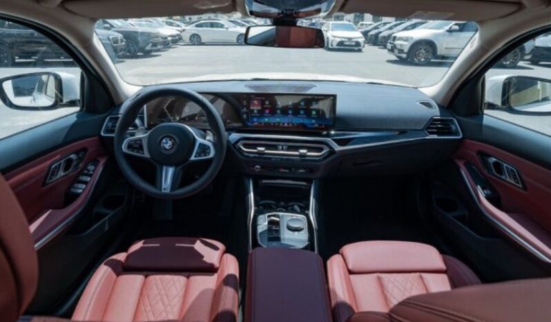 2024 BMW BMW B3 3.0L Twin-Turbocharged Inline-6 White Red Sedan