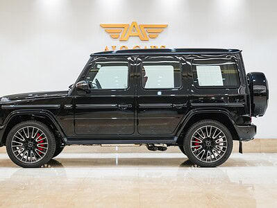 2026 Mercedes Benz G63 Double Night Package 4.0L V8 biturbo Engine Black Red