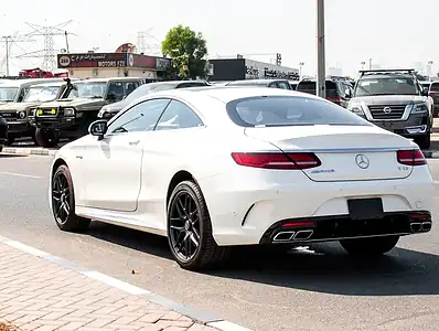 2018 Mercedes-Benz S-Class S 63 Coupe AMG Super Clean Car White Black
