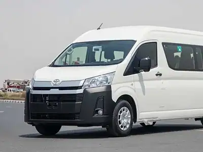 2026 Toyota Hiace High Roof 13S 3.5L AT GCC Spec White Grey