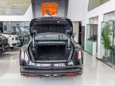 2025 Rolls-Royce Spectre Coupe Black Badge Black Blue 2 Tone Interior Coupe