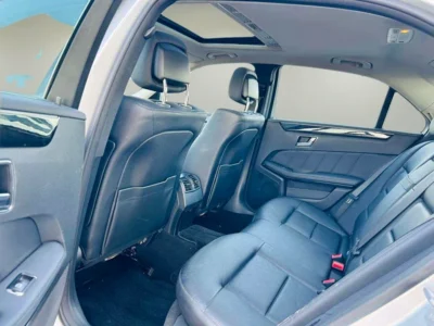 2010 Mercedes-Benz E-Class E 350 6 Cylinders Engine Silver Black Sedan