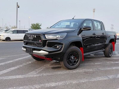 2025 Toyota Hilux GR Sport 4.0 litre 6 Cylinders Engine Black Pick Up Truck