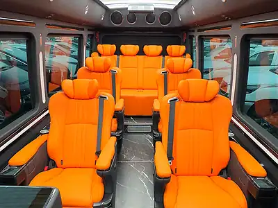 2025 Toyota Coaster Other 6 Cylinders Engine Black Orange Van MT GCC Specs