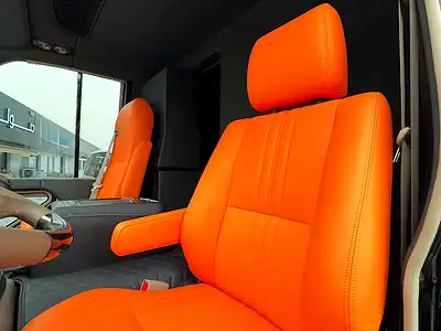 2025 Toyota Coaster Other 6 Cylinders Engine Black Orange Van MT GCC Specs