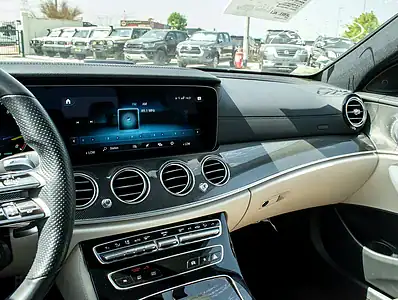 2021 Mercedes-Benz E-Class E53 AMG 6 Cylinders Engine White Beige Sedan