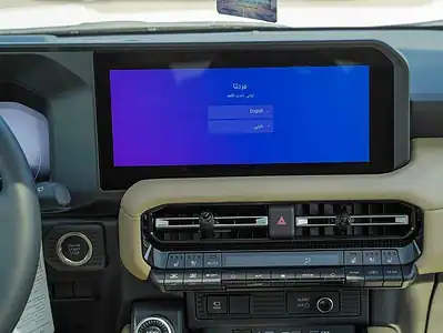 2025 Toyota Prado 2.4L 4 Cylinder Engine TURBO White Beige SUV