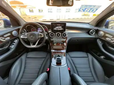 2017 Mercedes-Benz GLC GLC 350 4 Cylinders Engine Petrol Blue Black SUV