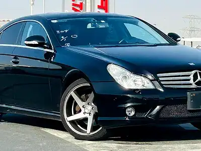 2008 Mercedes-Benz CLS-Class CLS 350 6 Cylinders Engine Black Sedan