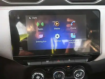 2025 Nissan Magnite SL TURBO CVT 4 Cylinders Engine Red Black SUV