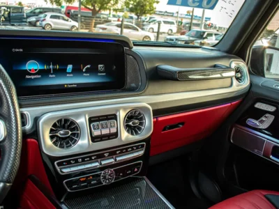 2021 Mercedes-Benz G-Class G 63 AMG Neat and Clean Car Black Red SUV