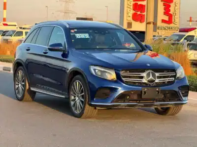2017 Mercedes-Benz GLC GLC 350 4 Cylinders Engine Petrol Blue Black SUV