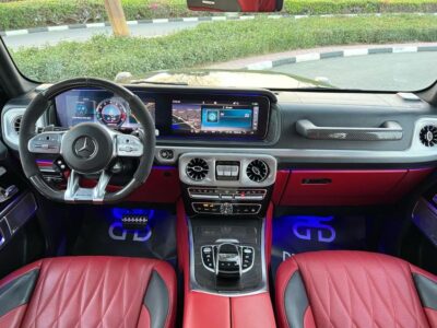 2019 Mercedes-Benz G 63 AMG Std 5.5L 8 Cylinders Engine Green Red SUV