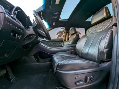 2022 Hyundai Palisade Calligraphy 6 Cylinders Engine Burgundy Black SUV