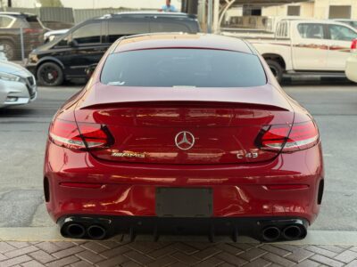 2019 Mercedes-Benz C 43 AMG 3.0L V6 Engine Red Black Coupe