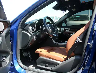 2019 Mercedes-Benz C-Class C300 Luxury 4 Cylinders Engine Blue Tan Sedan