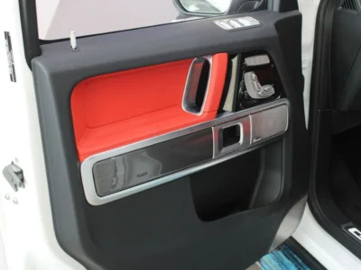 2025 Mercedes-Benz EQG 580 G580 Electric AWD 8 Cylinders Engine White Red