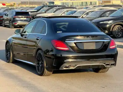 2017 Mercedes-Benz C-Class AMG C 63 S 4MATIC+ 8 Cylinders Black Red Sedan