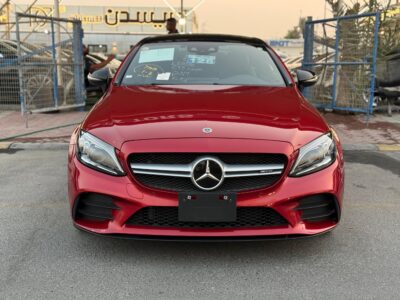 2019 Mercedes-Benz C 43 AMG 3.0L V6 Engine Red Black Coupe