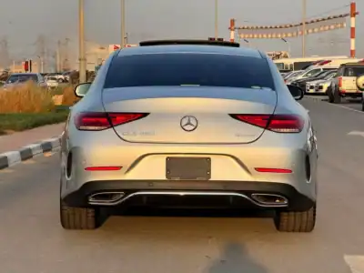 2019 Mercedes-Benz CLS-Class CLS 450 4Matic 4.5 Auction Grade Silver Red Coupe