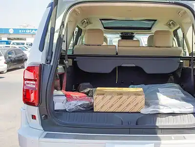 2025 Toyota Prado 2.4L 4 Cylinder Engine TURBO White Beige SUV