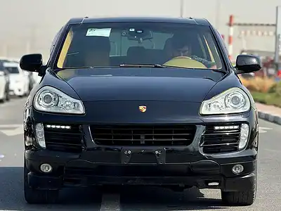 2007 Porsche Cayenne S 8 Cylinders Engine Black Beige SUV