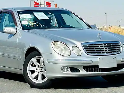 2004 Mercedes-Benz E-Class E 240 6 Cylinders Engine Silver Black Sedan