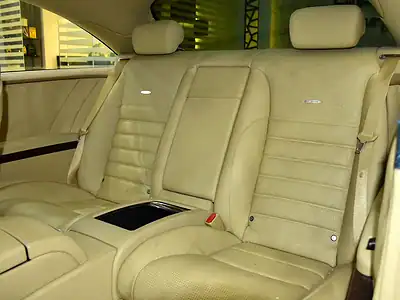 2011 Mercedes-Benz CL-Class CL 63 AMG 8 Cylinders Engine White Beige Coupe