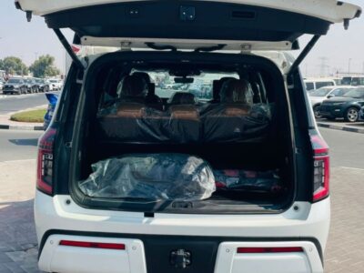 2025 Nissan Patrol LE Platinum City 3.5L 6 Cylinder Engine White Tan