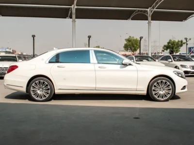 2015 Mercedes-Maybach S-Class Other 8 Cylinder Engine White Black Sedan