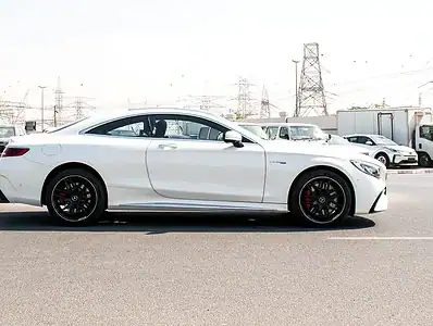 2018 Mercedes-Benz S-Class S 63 Coupe AMG Super Clean Car White Black