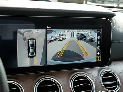 2018 Mercedes-Benz E-Class E400 4Matic 6 Cylinders Engine White Black Sedan