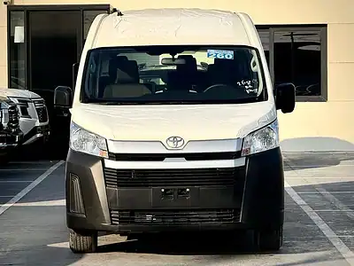 2026 Toyota Hiace 2.8L 4 Cylinder Diesel Manual White Black GCC Specs