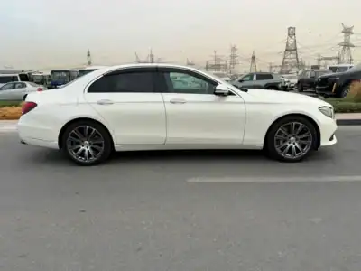 2019 Mercedes-Benz E-Class E450 6 Cylinders Engine Petrol White Black Sedan