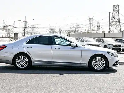 2019 Mercedes-Benz S-Class S 450 6 Cylinders Engine Petrol Silver Black Sedan