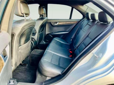 2008 Mercedes-Benz C-Class C250 6 Cylinders Engine Silver Black Sedan