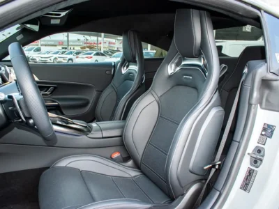 2024 Mercedes-Benz AMG GT 8 Cylinder Engine White Black Coupe