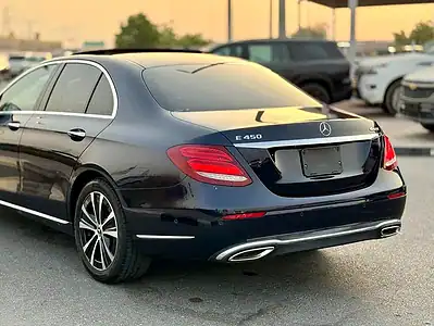 2020 Mercedes-Benz E-Class E450 4Matic 6 Cylinder Engine Blue Black Sedan
