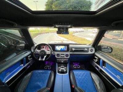 2019 Mercedes-Benz AMG G 63 Brabus 800 8 Cylinders Engine Black Blue SUV