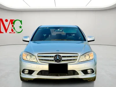 2008 Mercedes-Benz C-Class C250 6 Cylinders Engine Silver Black Sedan