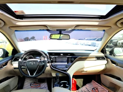 2020 Toyota Camry Grande 6 Cylinders Engine Silver Beige GCC Specs